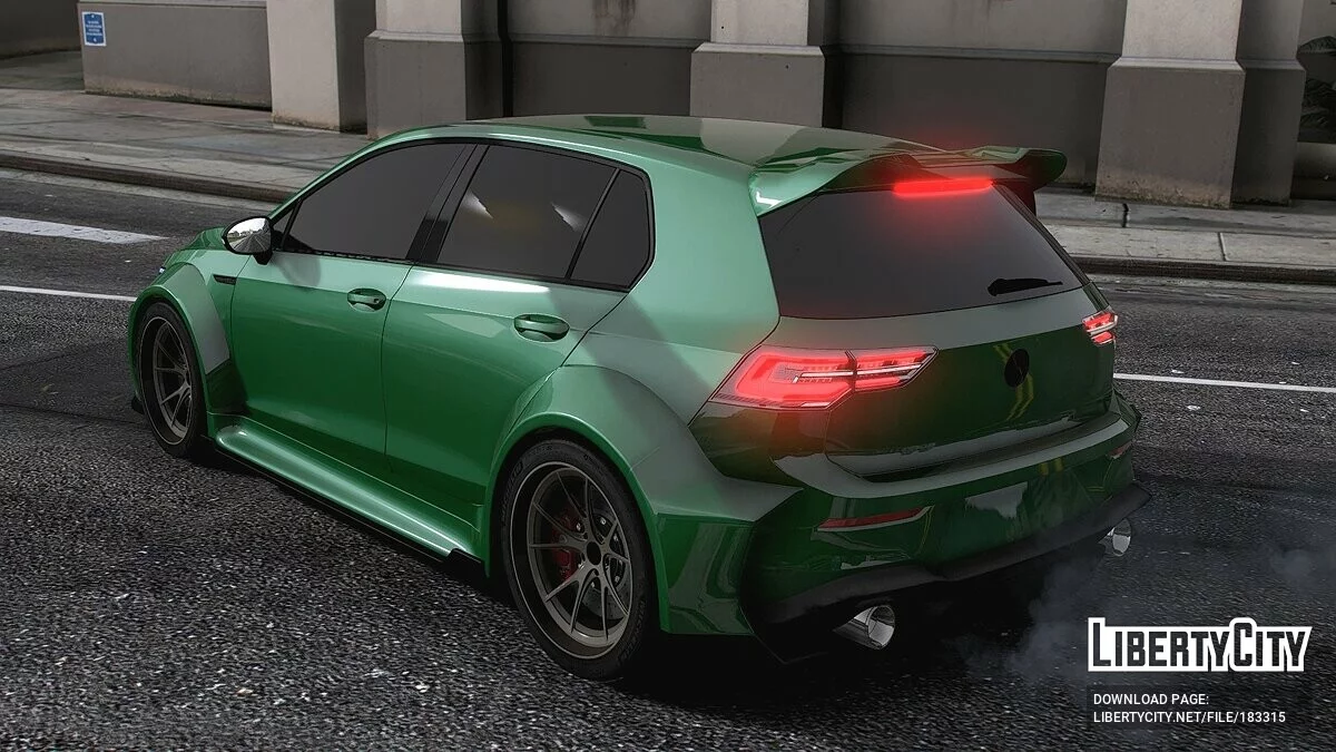 Volkswagen Golf R Mark 8 Prior Design / GTA 5