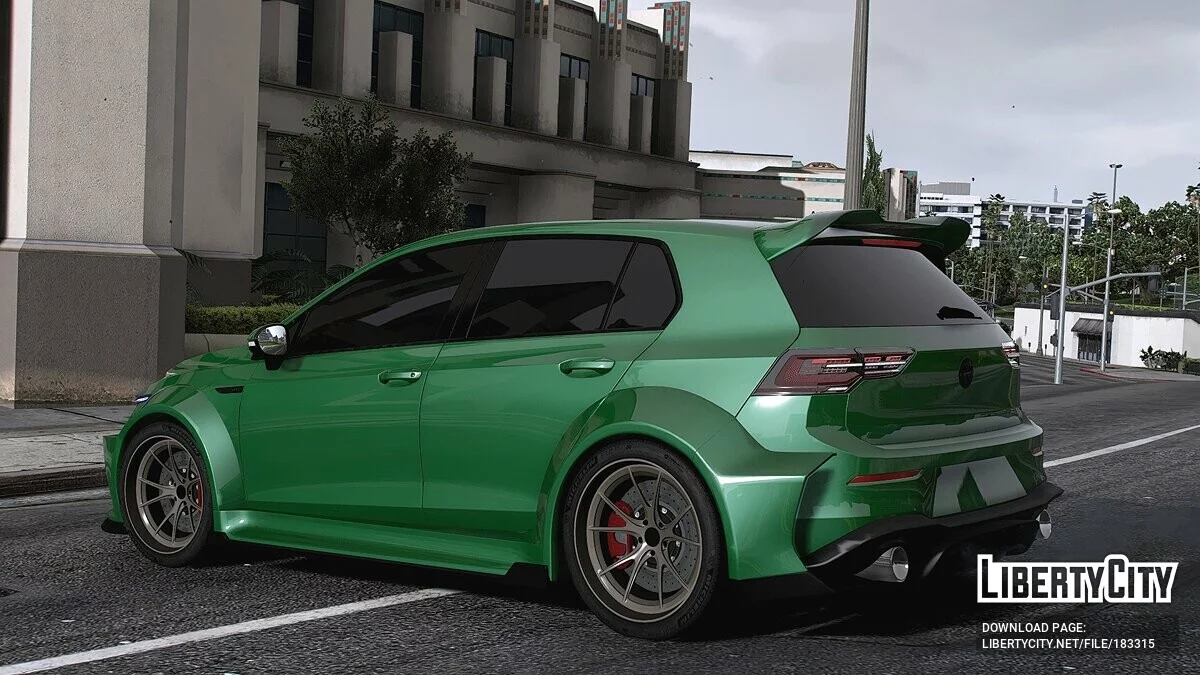 Volkswagen Golf R Mark 8 Prior Design / GTA 5