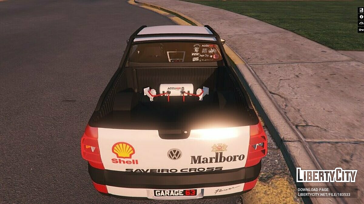 Скачать Volkswagen Saveiro G5 Cross Marlboro Style [Add-On] Version 2.0 для  GTA 5