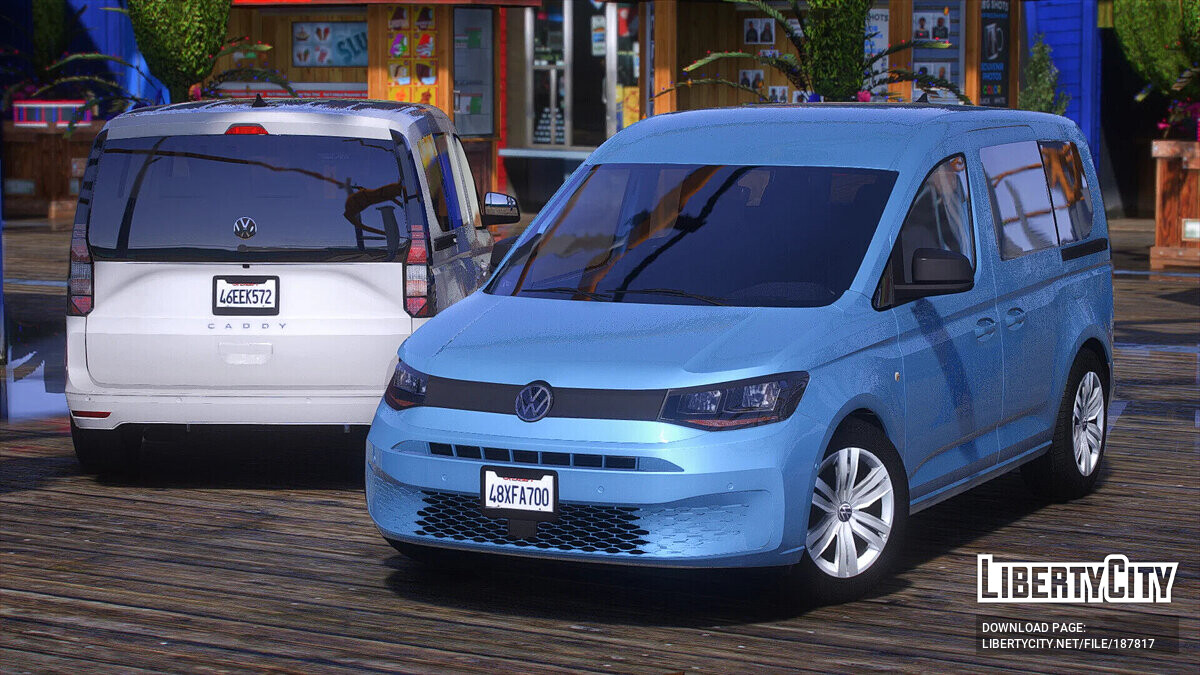 Скачать Volkswagen Caddy 2020 v1.0 для GTA 5