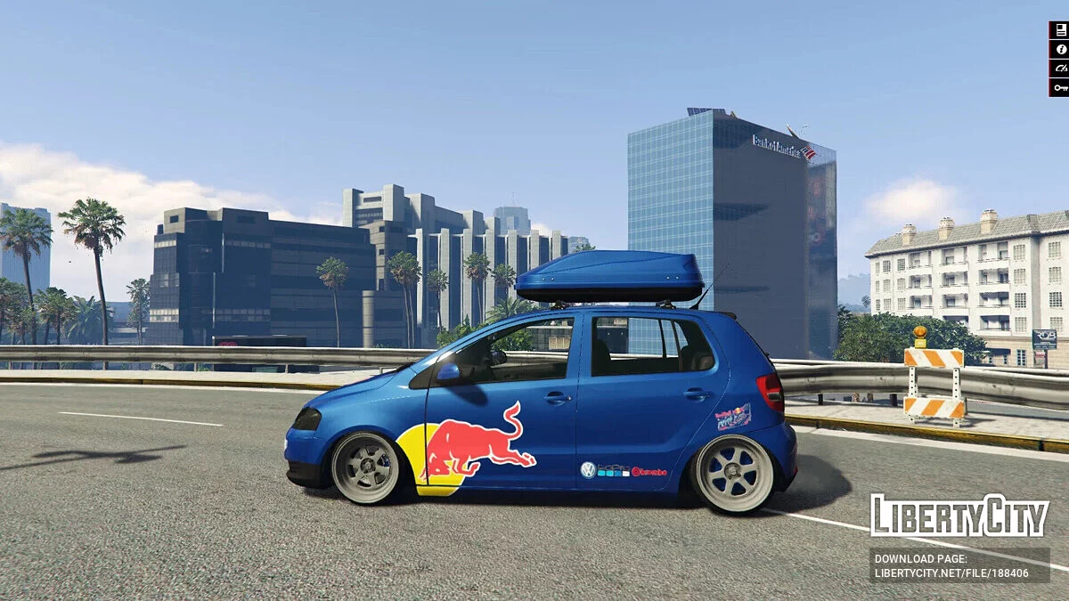 Volkswagen Fox 2008 Red Bull Style [Add-On] 1.0 / GTA 5