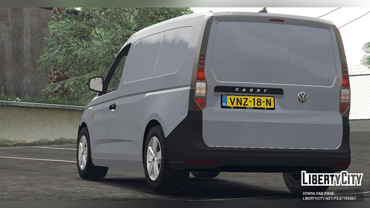 Volkswagen Caddy 2021 Cargo [LOWPOLY] [BETA] / GTA 5