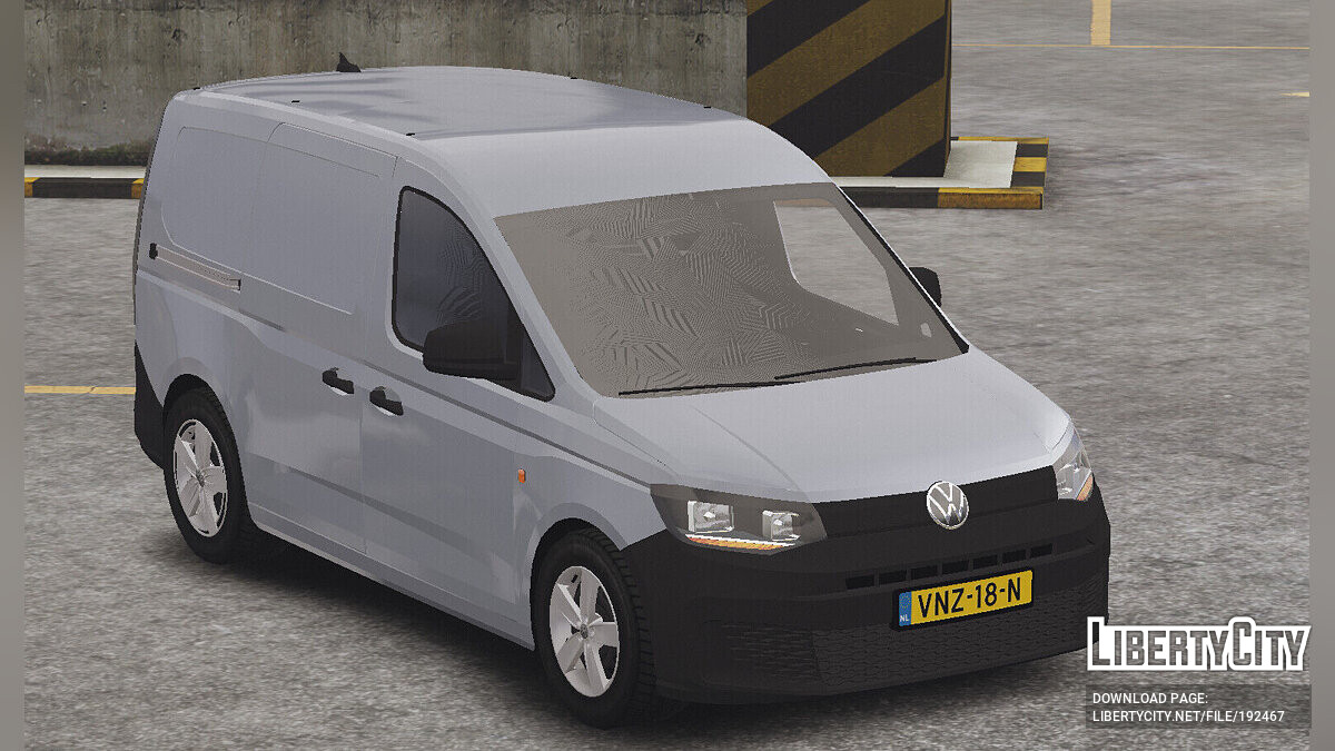 Скачать Volkswagen Caddy 2021 Cargo [LOWPOLY] [BETA] для GTA 5