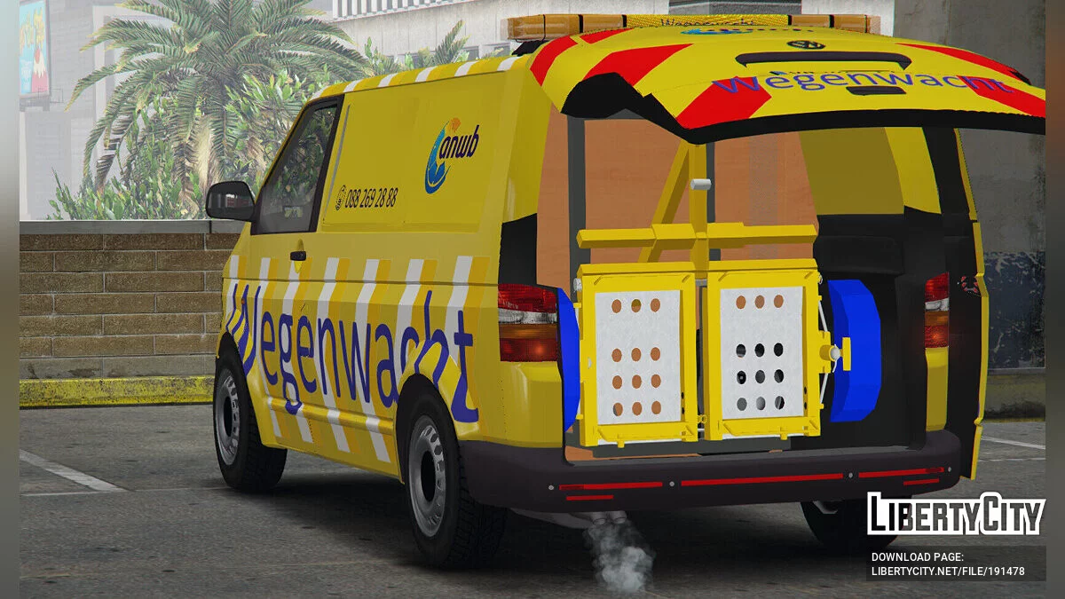 Volkswagen T5 ANWB [ELS] [REFLECTIVE] / GTA 5