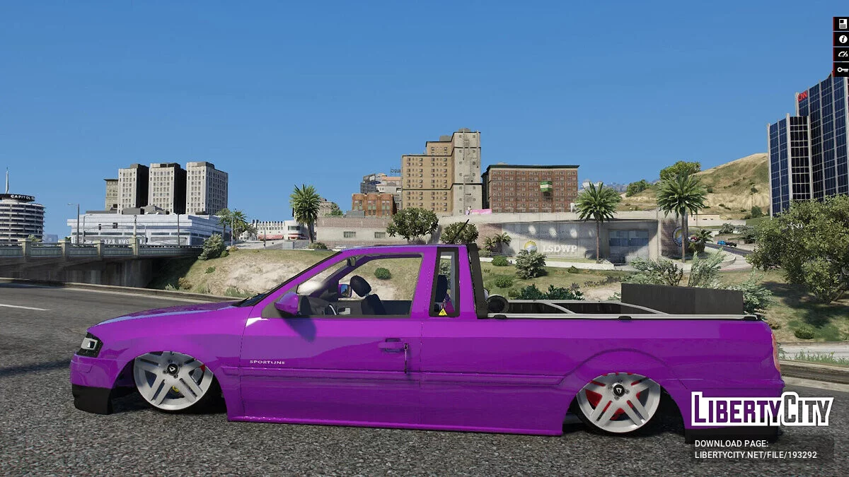Volkswagen Saveiro G4 Sportline da V8 / GTA 5