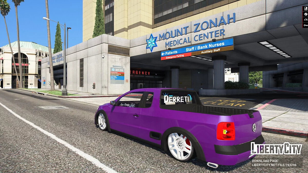 Volkswagen Saveiro g6 na fixa / GTA 5