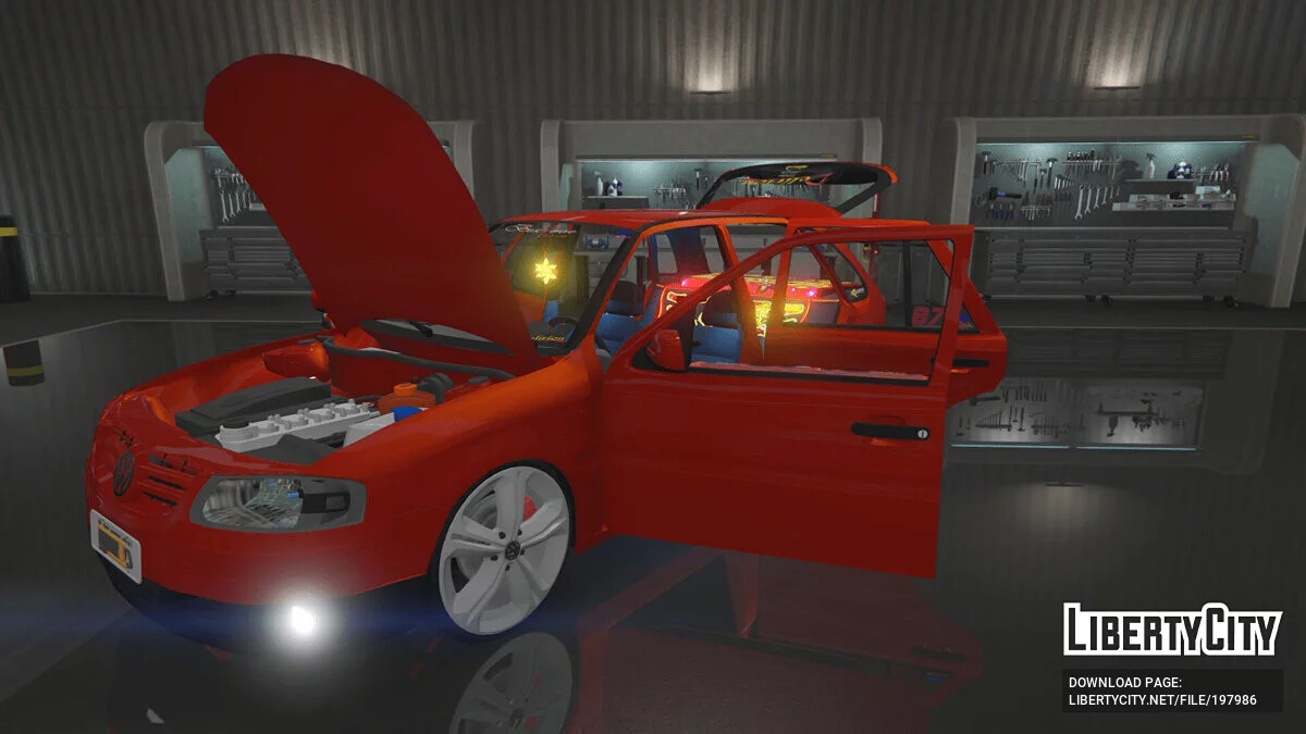 Volkswagen Gol G4 2008 / GTA 5