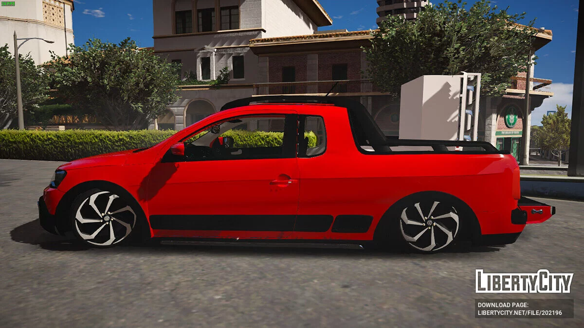 Volkswagen Saveiro G6 Cross Com Som v1.0 / GTA 5