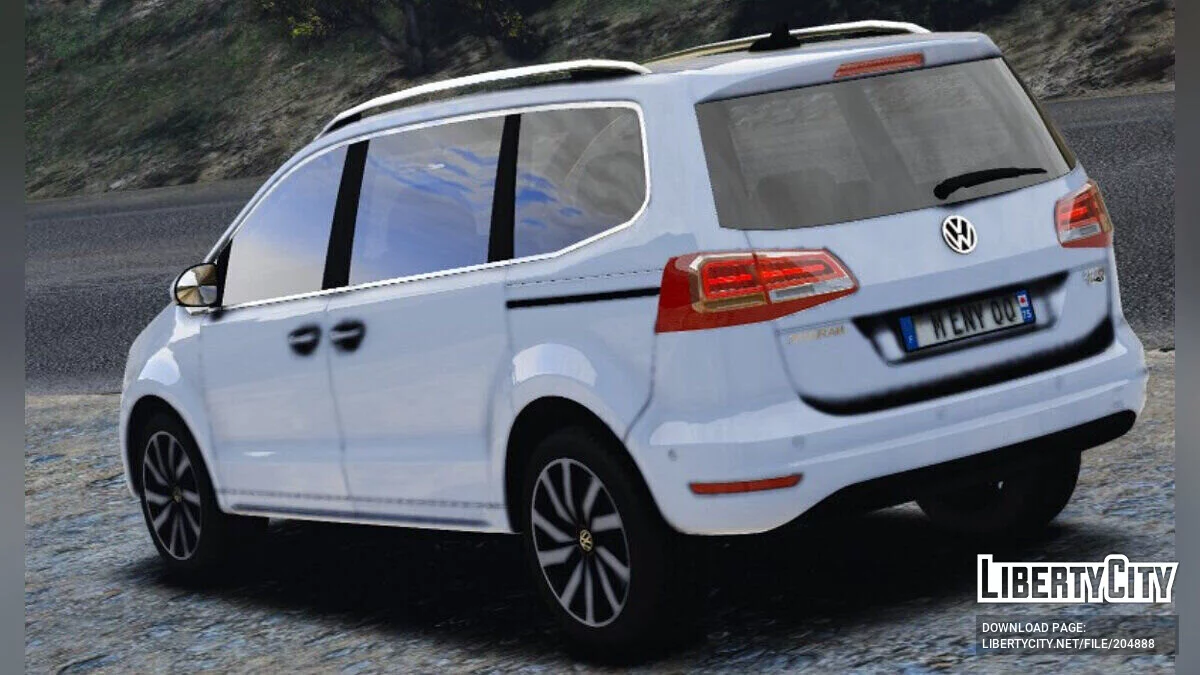 Volkswagen Sharan 2016 v1.0 / GTA 5