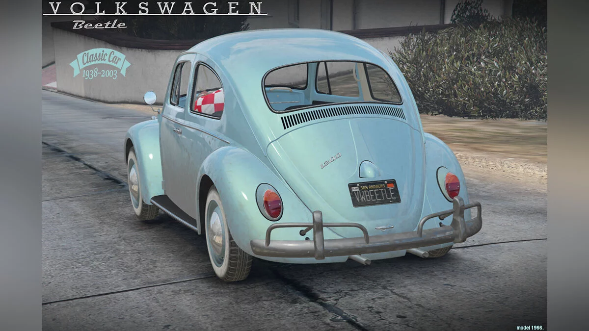 Volkswagen Type1 Beetle v1.0 / GTA 5