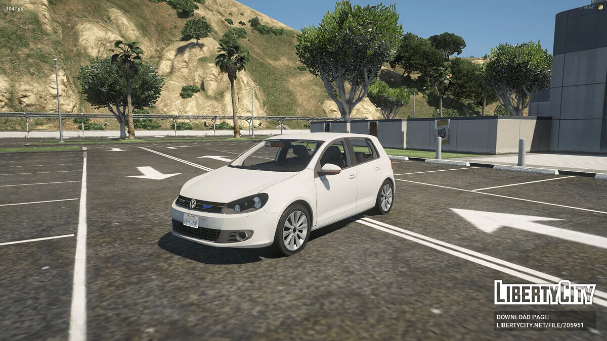 Volkswagen Golf 5 Unmarked Dutch v1.0 / GTA 5