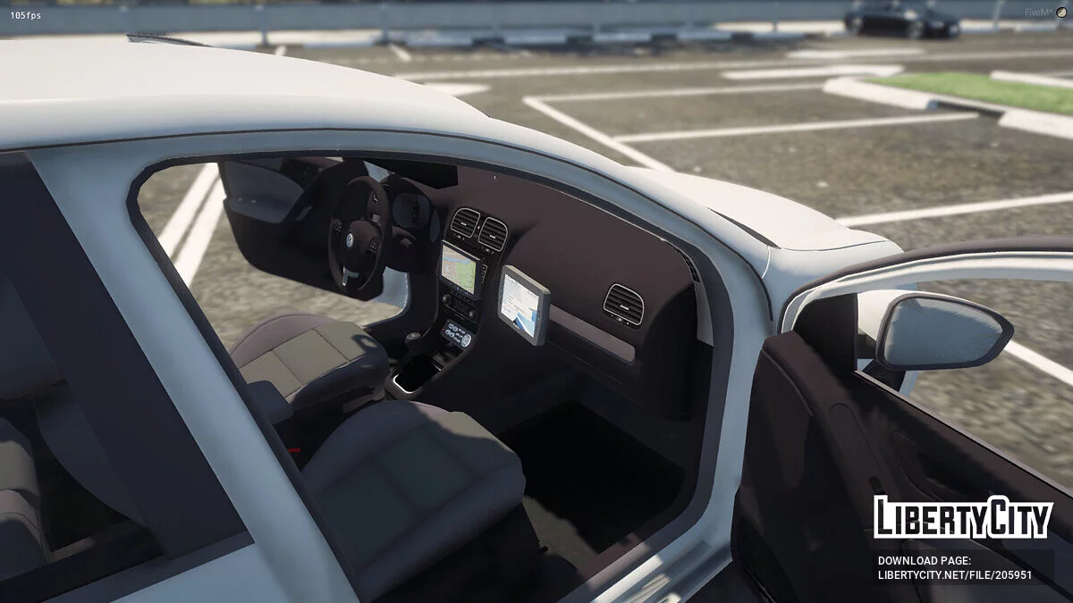 Volkswagen Golf 5 Unmarked Dutch v1.0 / GTA 5