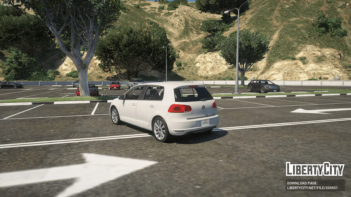 Volkswagen Golf 5 Unmarked Dutch v1.0 / GTA 5