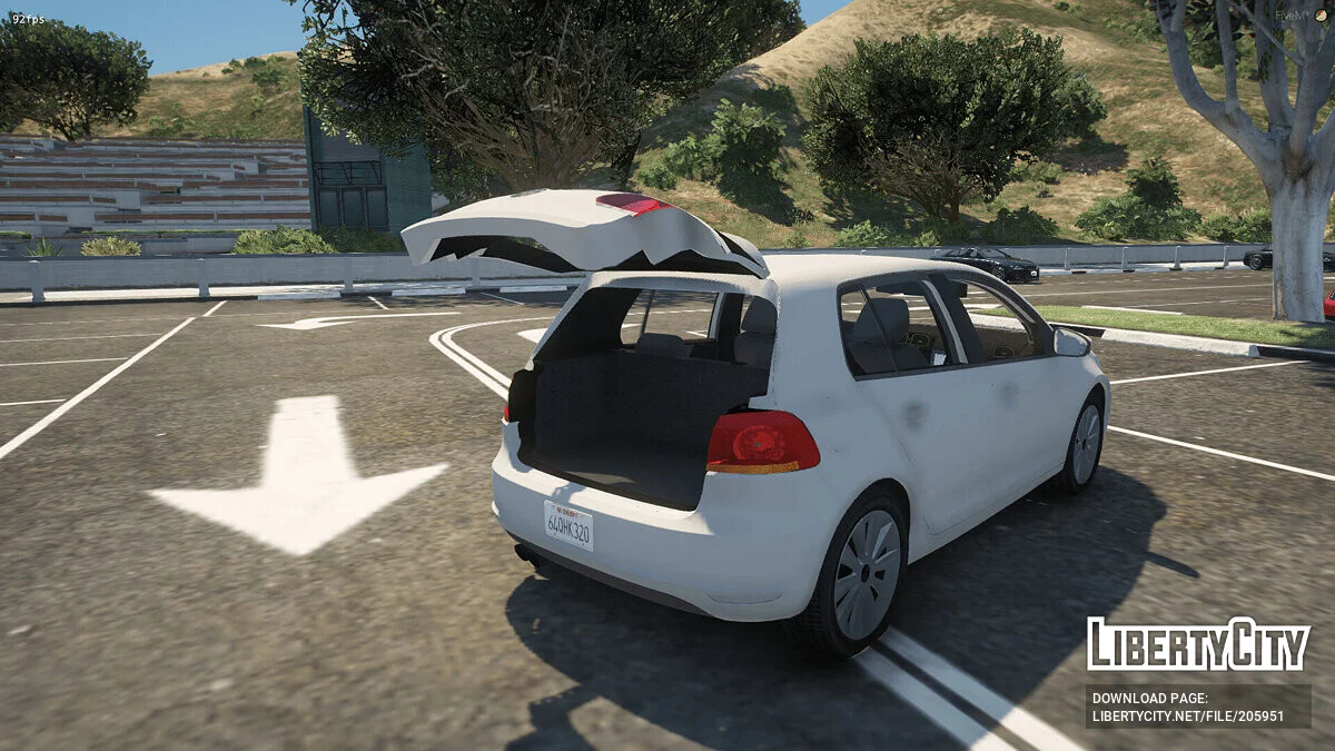 Volkswagen Golf 5 Unmarked Dutch v1.0 / GTA 5