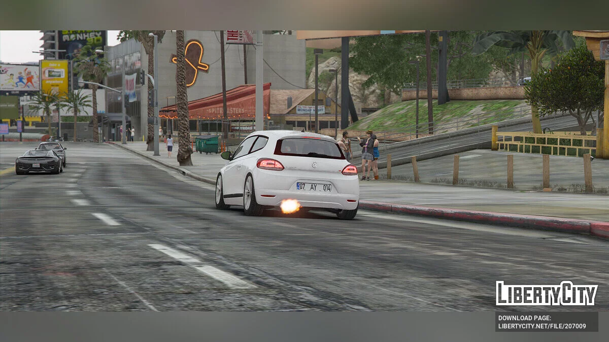 Volkswagen Scirocco 2008 / GTA 5