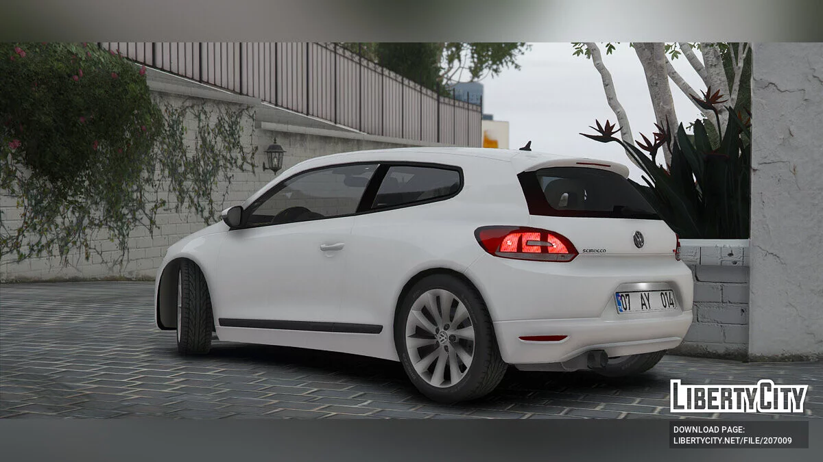 Volkswagen Scirocco 2008 / GTA 5
