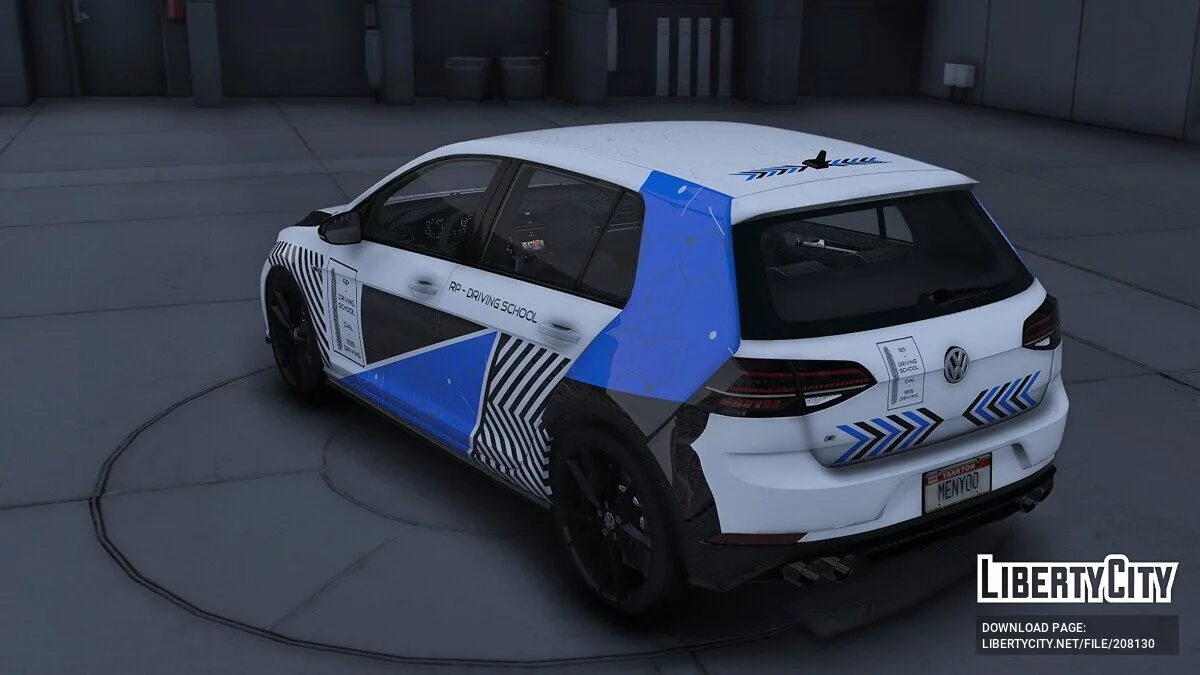 2018 Volkswagen Golf 7.5 R Driving School / GTA 5