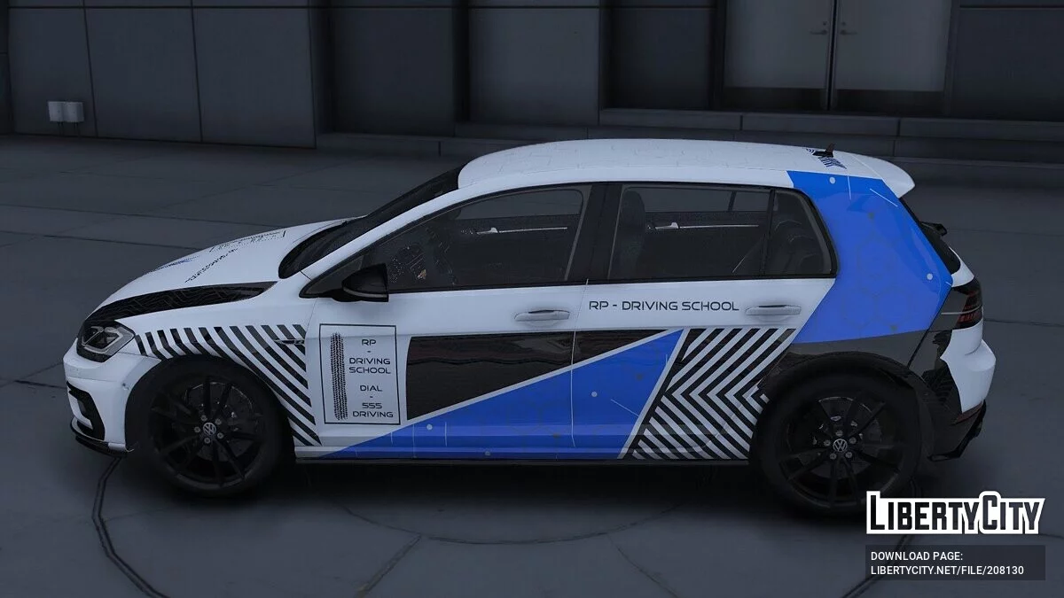 2018 Volkswagen Golf 7.5 R Driving School / GTA 5