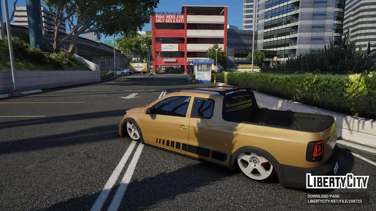 Volkswagen Saveiro TrendLine 2024 / GTA 5