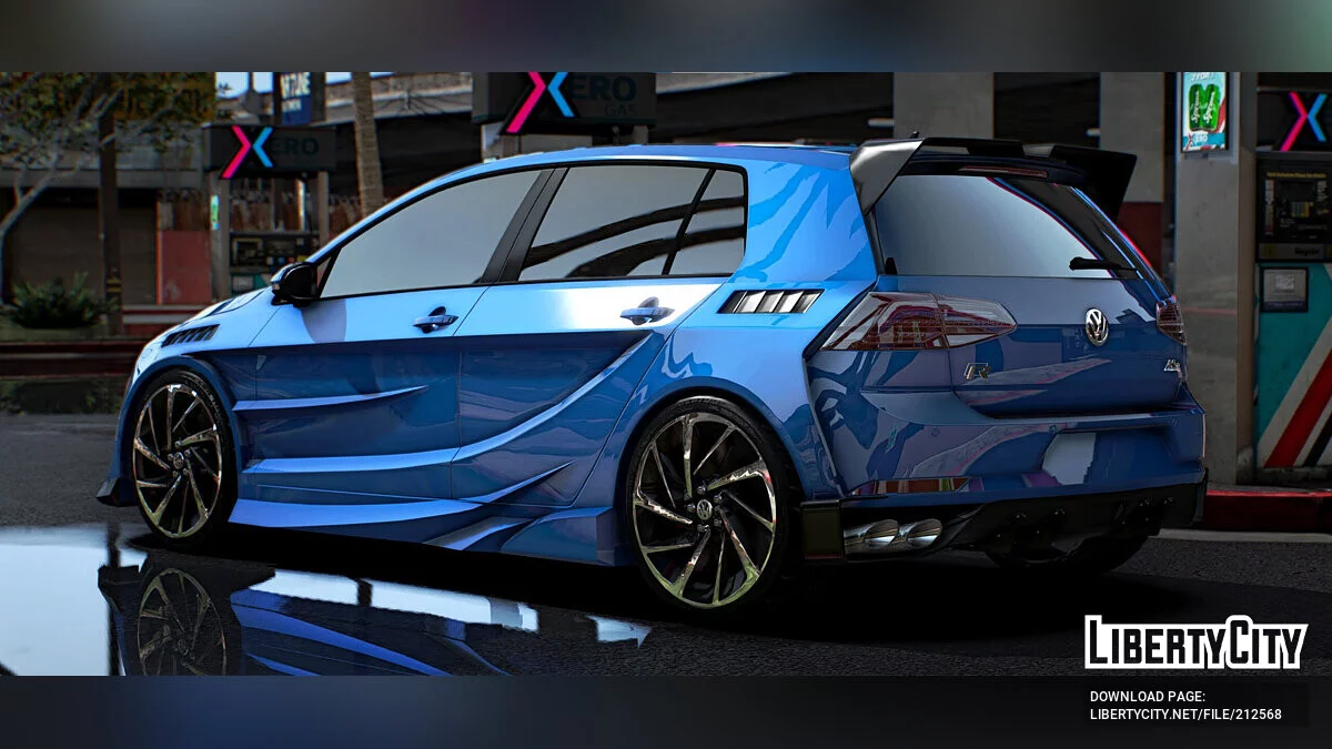 Volkswagen Golf R Abflug / GTA 5