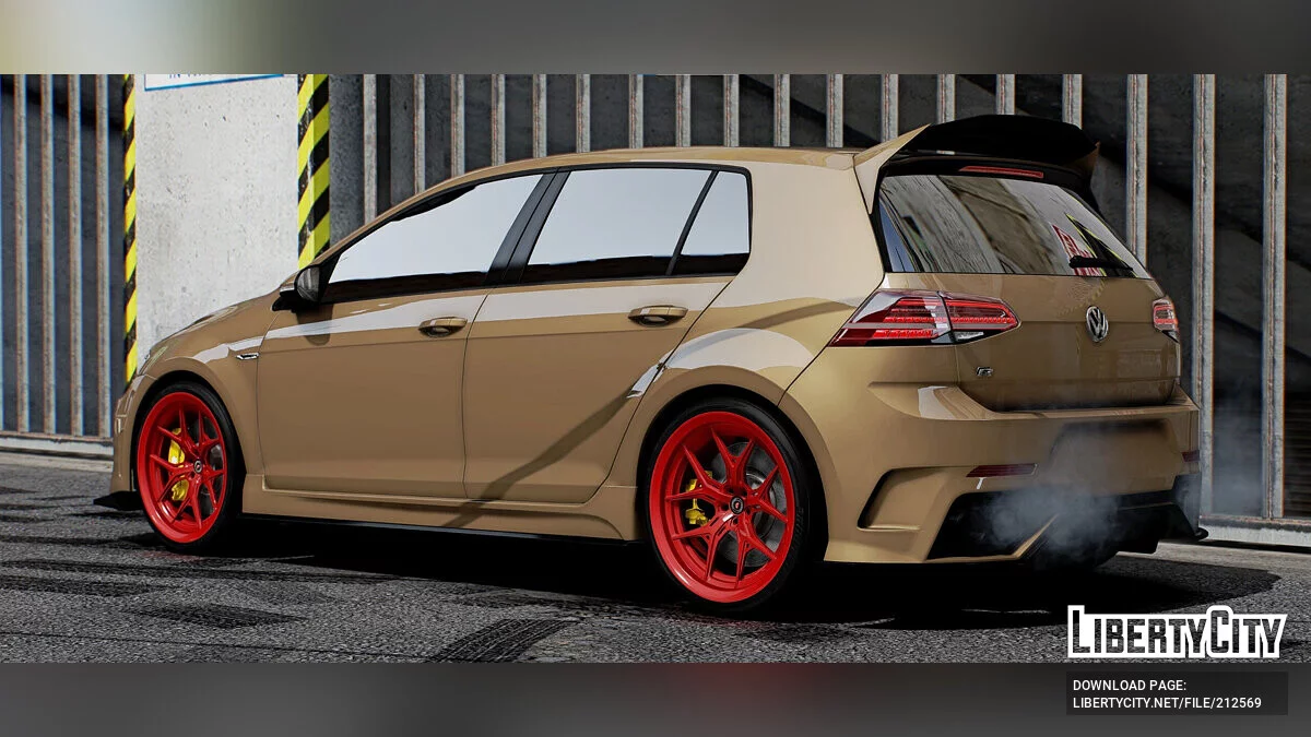Volkswagen Golf R Venuum 2018 / GTA 5