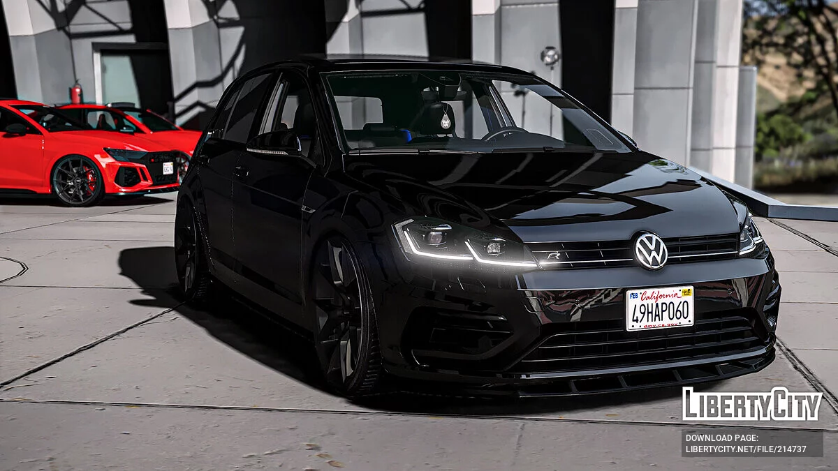 Volkswagen Golf 7.5 R 2018 Akrapovic / GTA 5
