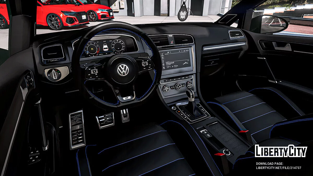 Volkswagen Golf 7.5 R 2018 Akrapovic / GTA 5