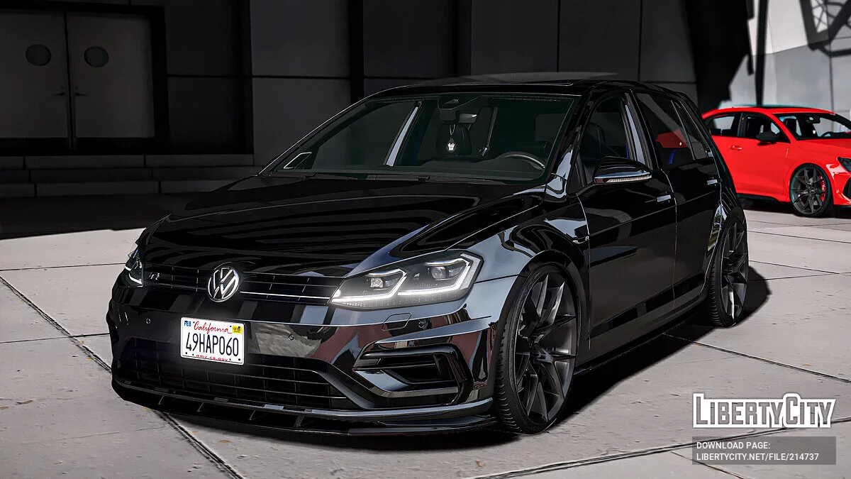 Volkswagen Golf 7.5 R 2018 Akrapovic / GTA 5