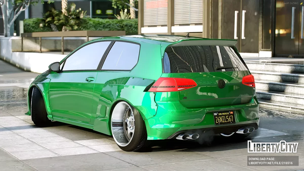 Volkswagen Golf R Rocket Bunny / GTA 5