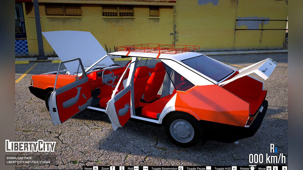 Volkswagen Passat Old Iraqi Taxi (برازيلي) v1.0 / GTA 5
