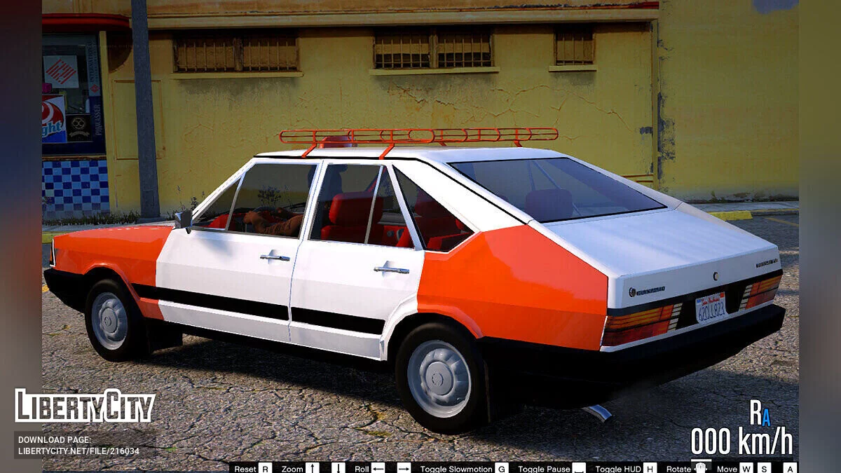 Volkswagen Passat Old Iraqi Taxi (برازيلي) v1.0 / GTA 5