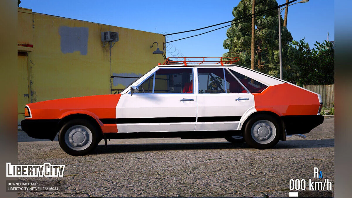 Volkswagen Passat Old Iraqi Taxi (برازيلي) v1.0 / GTA 5