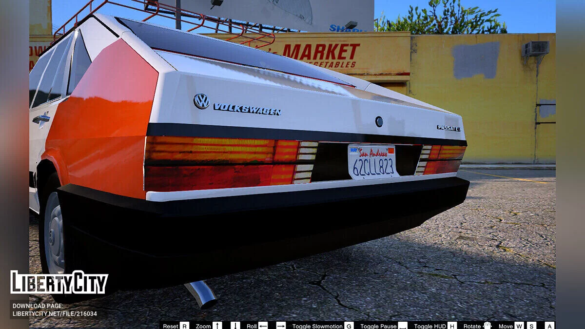 Volkswagen Passat Old Iraqi Taxi (برازيلي) v1.0 / GTA 5