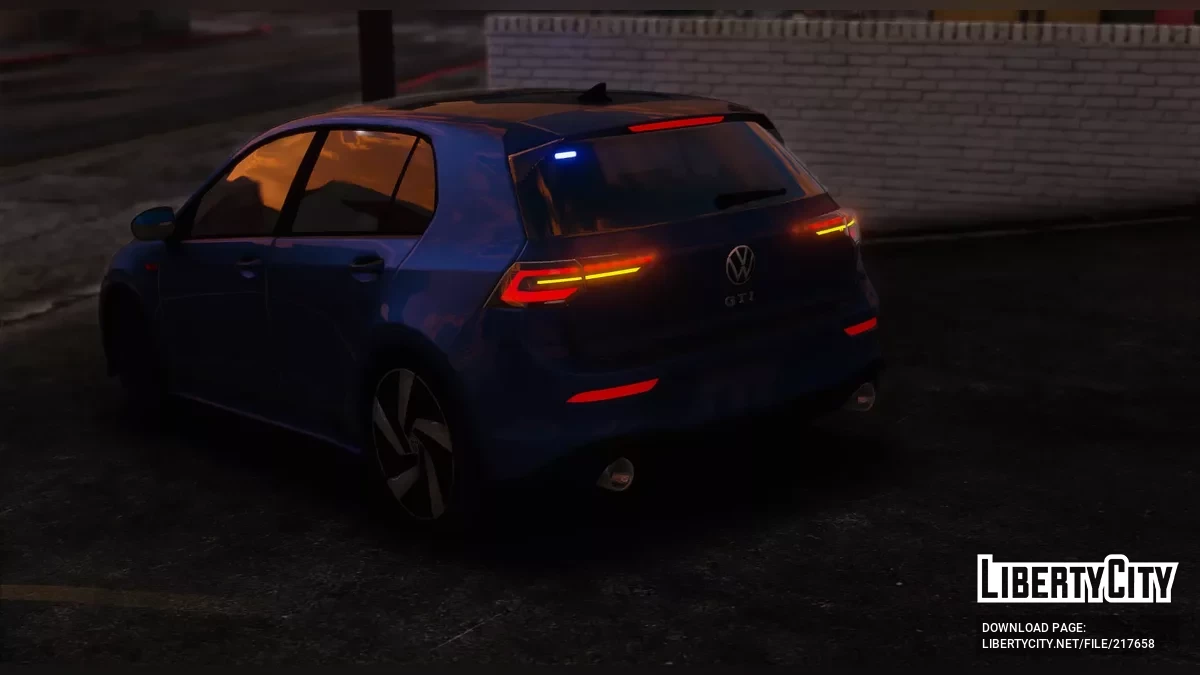 Volkswagen Golf GTI Unmarked / GTA 5