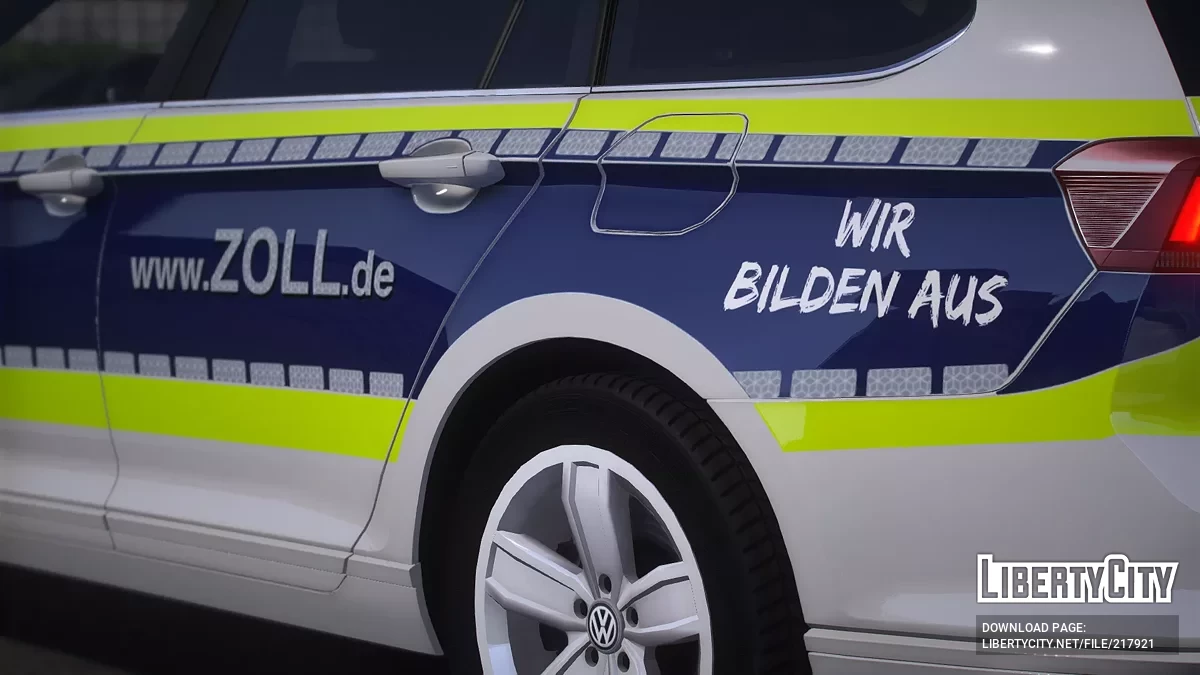 Volkswagen Passat B8 Facelift FuStw Zoll / GTA 5