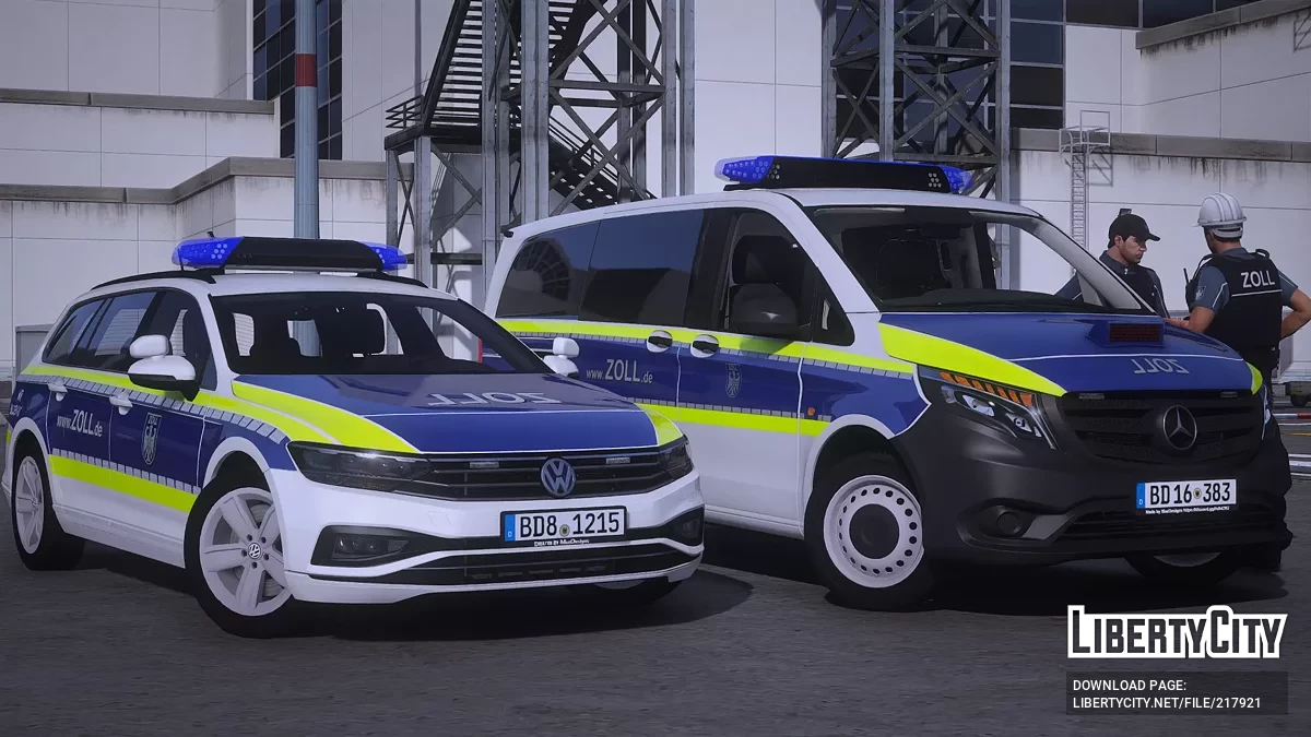Volkswagen Passat B8 Facelift FuStw Zoll / GTA 5