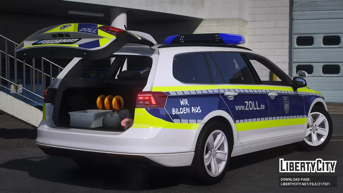 Volkswagen Passat B8 Facelift FuStw Zoll / GTA 5
