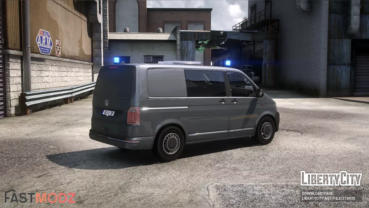 Volkswagen T6 BeDoKW Polizei Bamberg / GTA 5