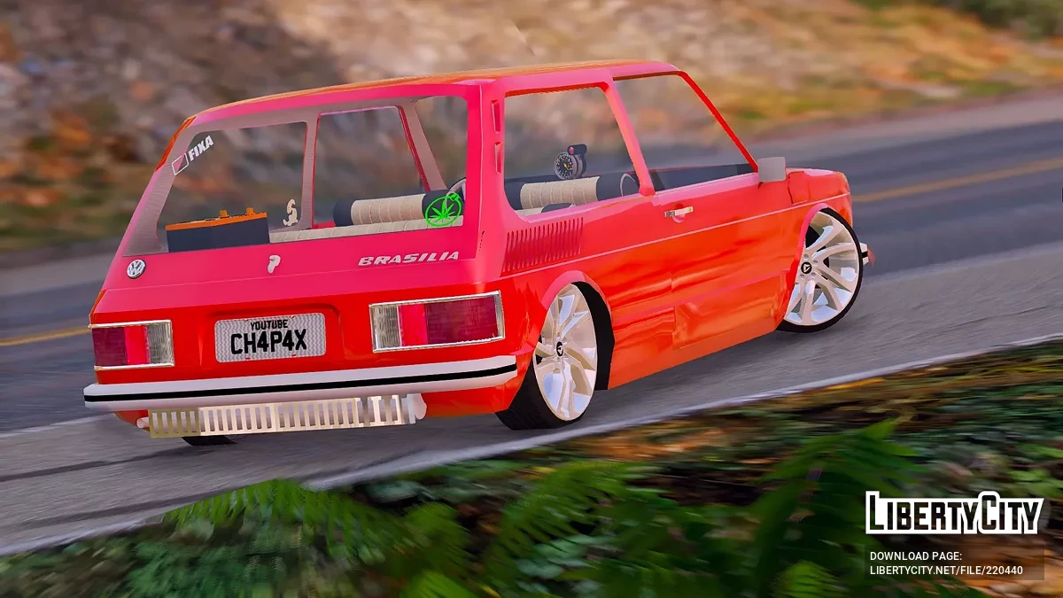 1974 Volkswagen Brasilia Lowered v2.0 / GTA 5