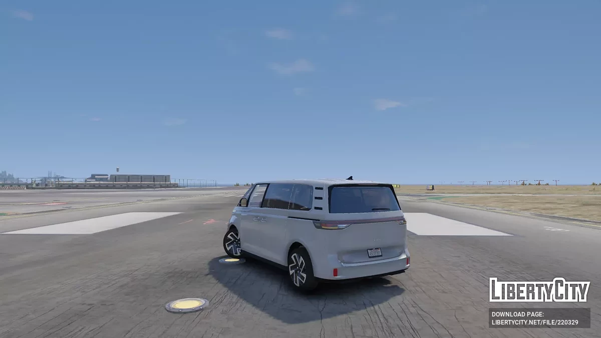 Volkswagen ID Buzz без значков / GTA 5