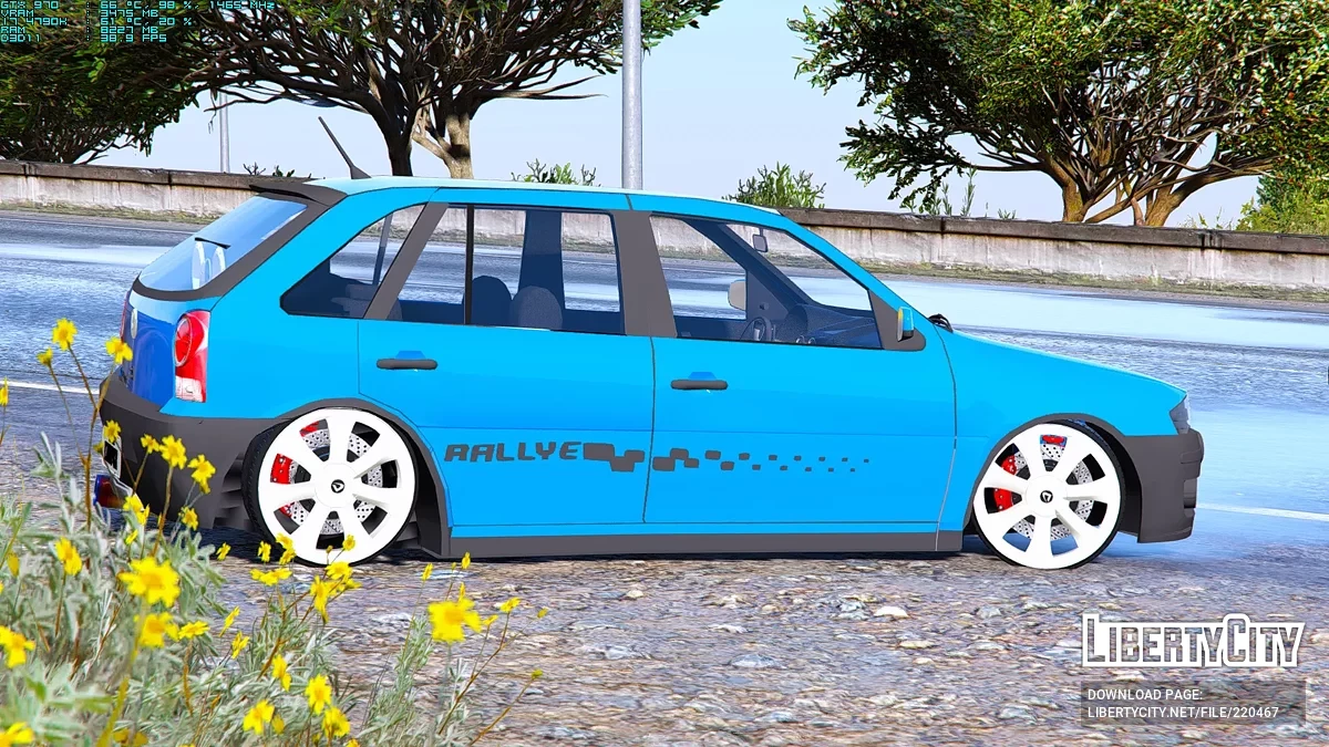Volkswagen Golf G4 Rallye Edit v1.6 / GTA 5
