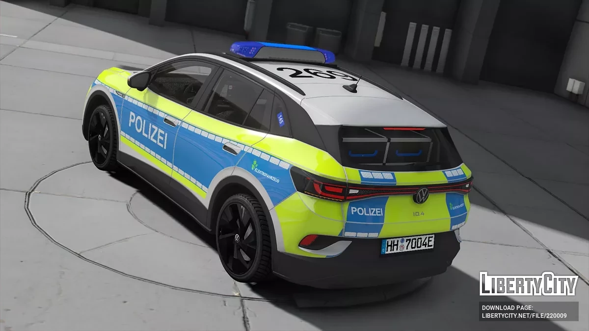 Volkswagen ID4 Polizei Hamburg / GTA 5