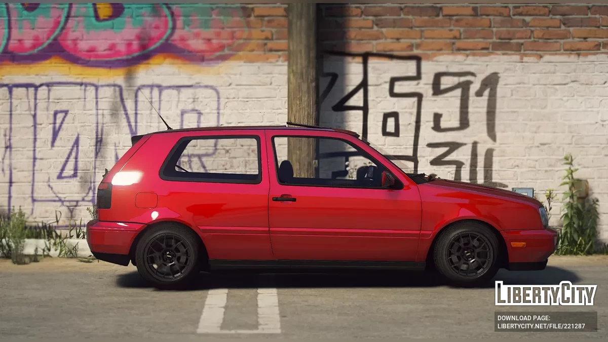 1998 Volkswagen Golf MK3 GTI VR6 v1.1 / GTA 5