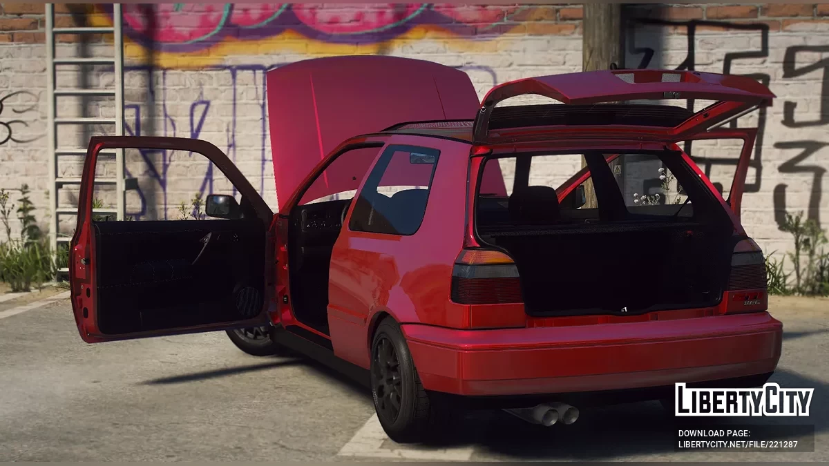 1998 Volkswagen Golf MK3 GTI VR6 v1.1 / GTA 5
