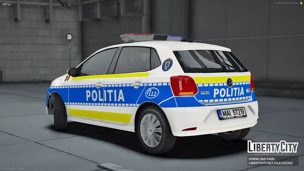Volkswagen Polo Politie / GTA 5
