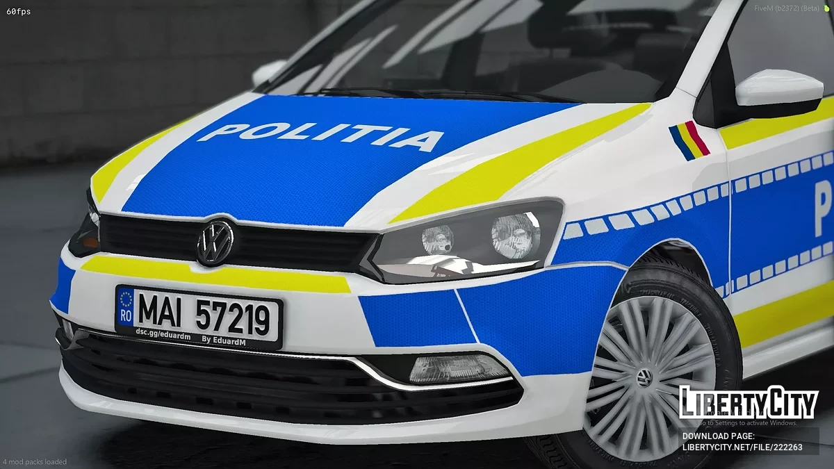 Volkswagen Polo Politie / GTA 5