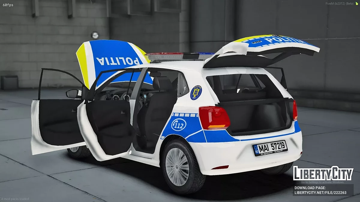 Volkswagen Polo Politie / GTA 5
