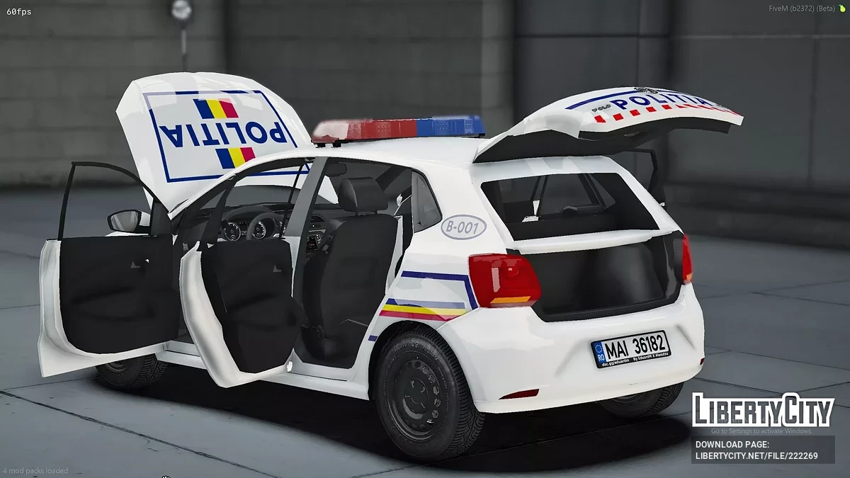 Volkswagen Polo Politie / GTA 5