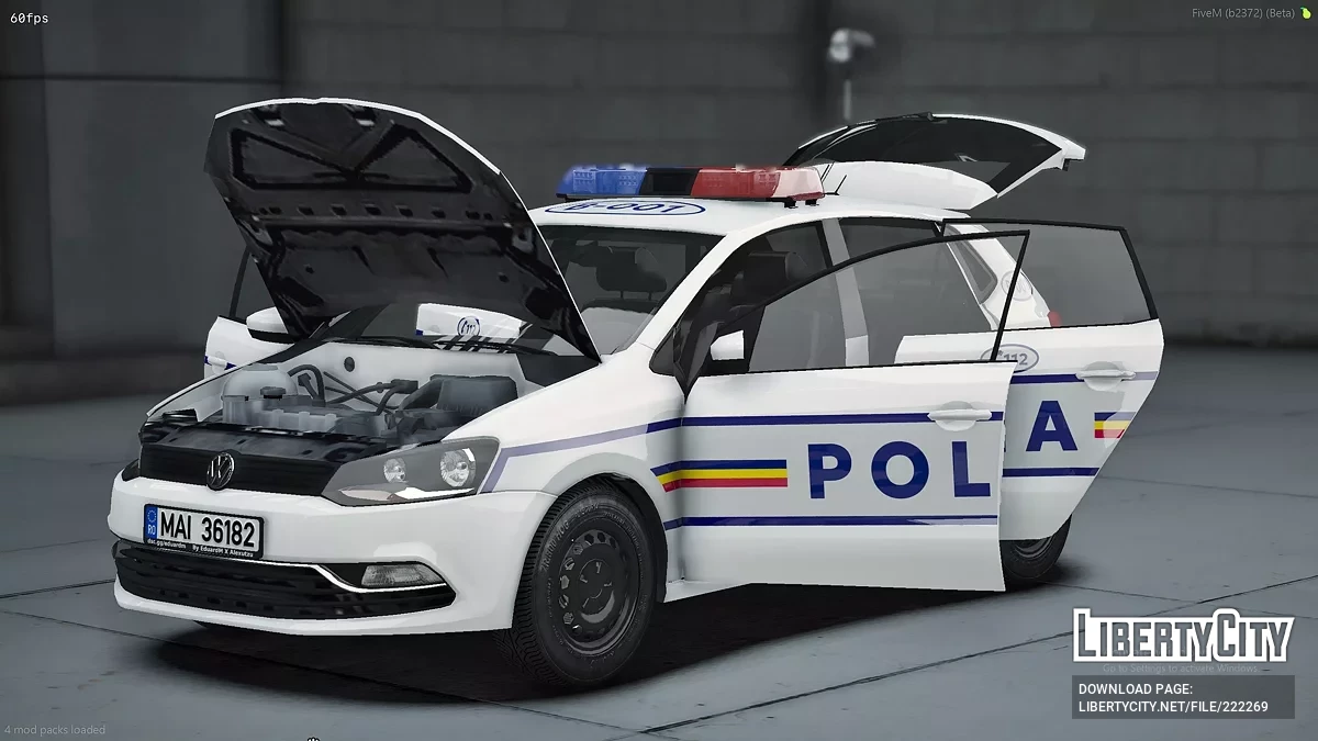 Volkswagen Polo Politie / GTA 5