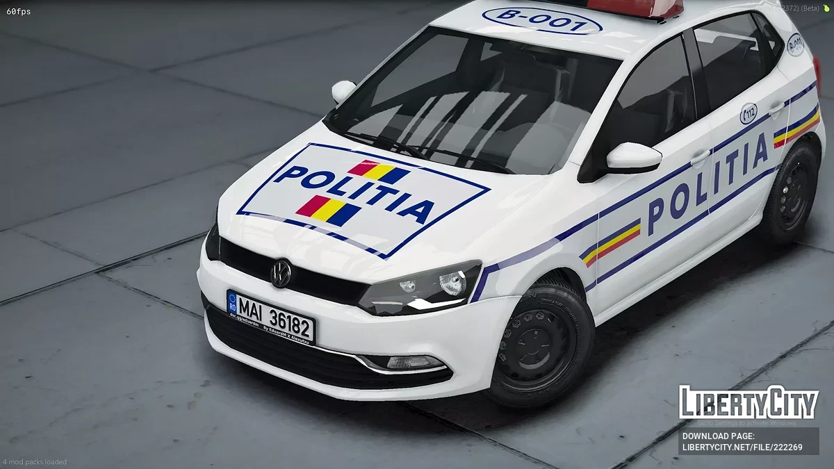 Volkswagen Polo Politie / GTA 5